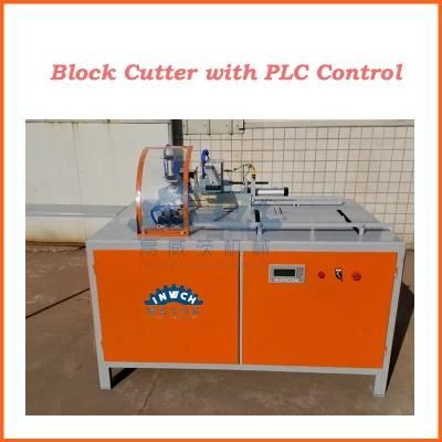 Wood Block Cutting Machine with PLC Control