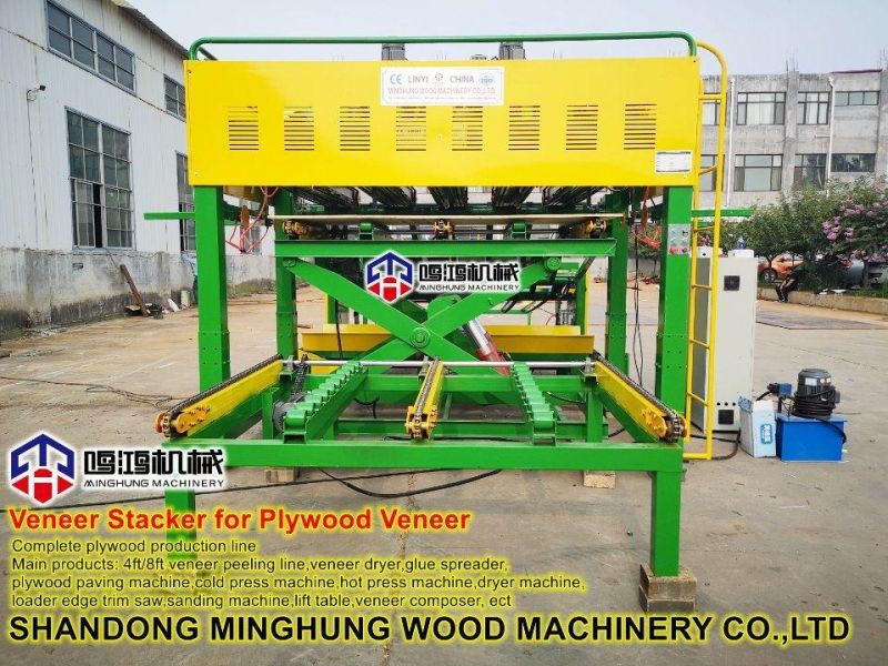 Vacuum Veneer Sorting Line for Automatic Stacking Veneer Core