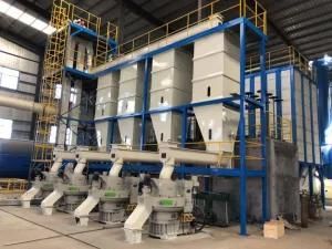 10 Ton Per Hour China Factory Price Wood Pellet Production Line