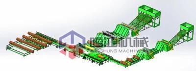 8feet Spindleless Wood Veneer Production Line From China Factory