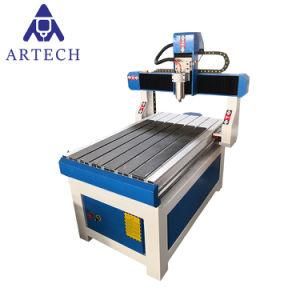6090 Small Size 3D Woodworking CNC Router for Wood Carving