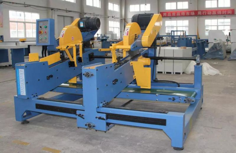 China Electric Wood Double End Trimming Saw for Woodworking