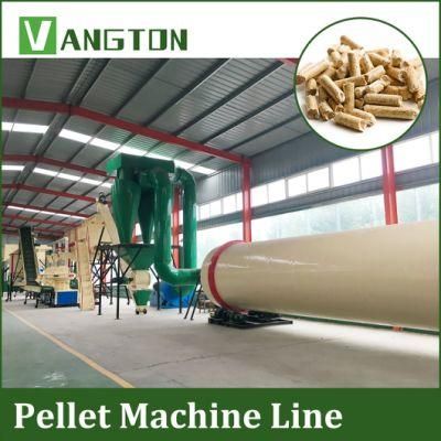 Full Automatic Biomass Pelletizer Production Line for Wood Sawdust Pellet Machine