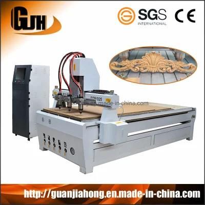 1325 Multi Spindle, Wood, MDF, Acrylic, EPS, Plastic, Soft Metal CNC Engraving Machine, CNC Router