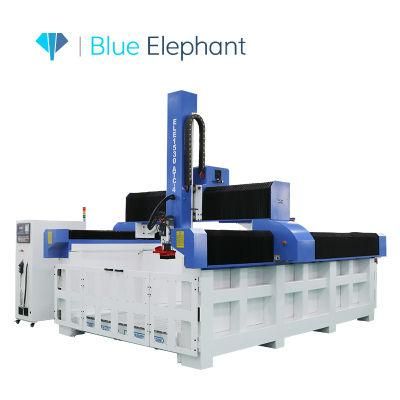 EPS Foam Atc CNC Router 1530 4D Engraving Machine with T-Slot Working Table for Wooden Aircraft Models