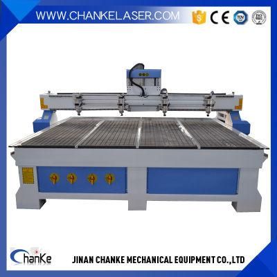 1 Head 4 Spindles Wood Plastic MDF Plywood Cutting Engraving Carving Machine