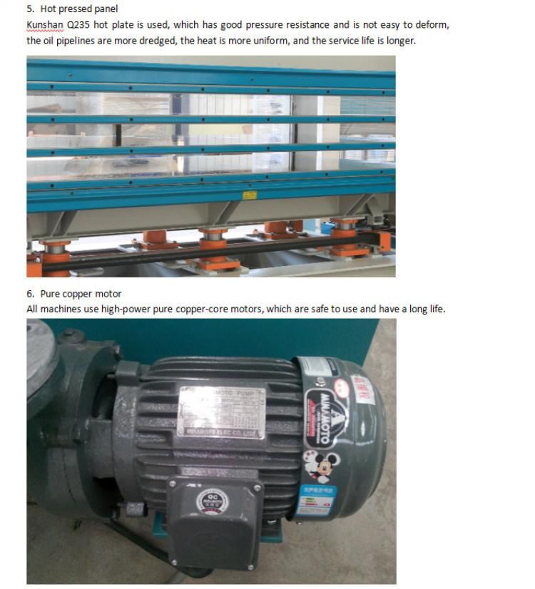 3 Layers Plywood Laminate Hot Press Machine