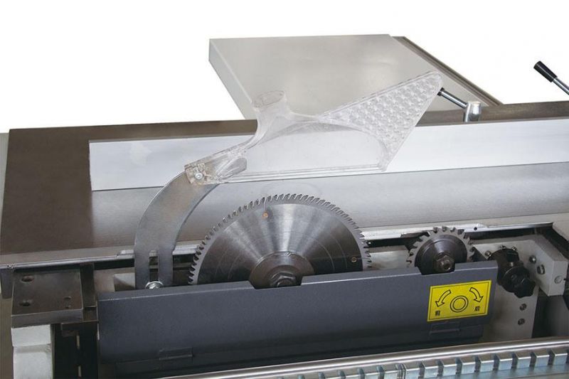 Woodworking Panel Sliding Table Saw Precision Panel Saw Woodworking Machinery with 45 Degree Tilt Blade