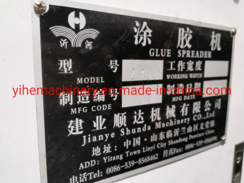 High Quality Air Piston Veneer Glue Spreader Machine, Pneumatic Glue Speading Machine for Plywood Gluing, Coating, Limination