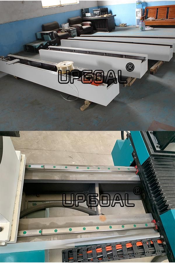 Popular 1530 Model CNC Wood Lathe Machine for Stair Handrail with Single Axis Two Blades