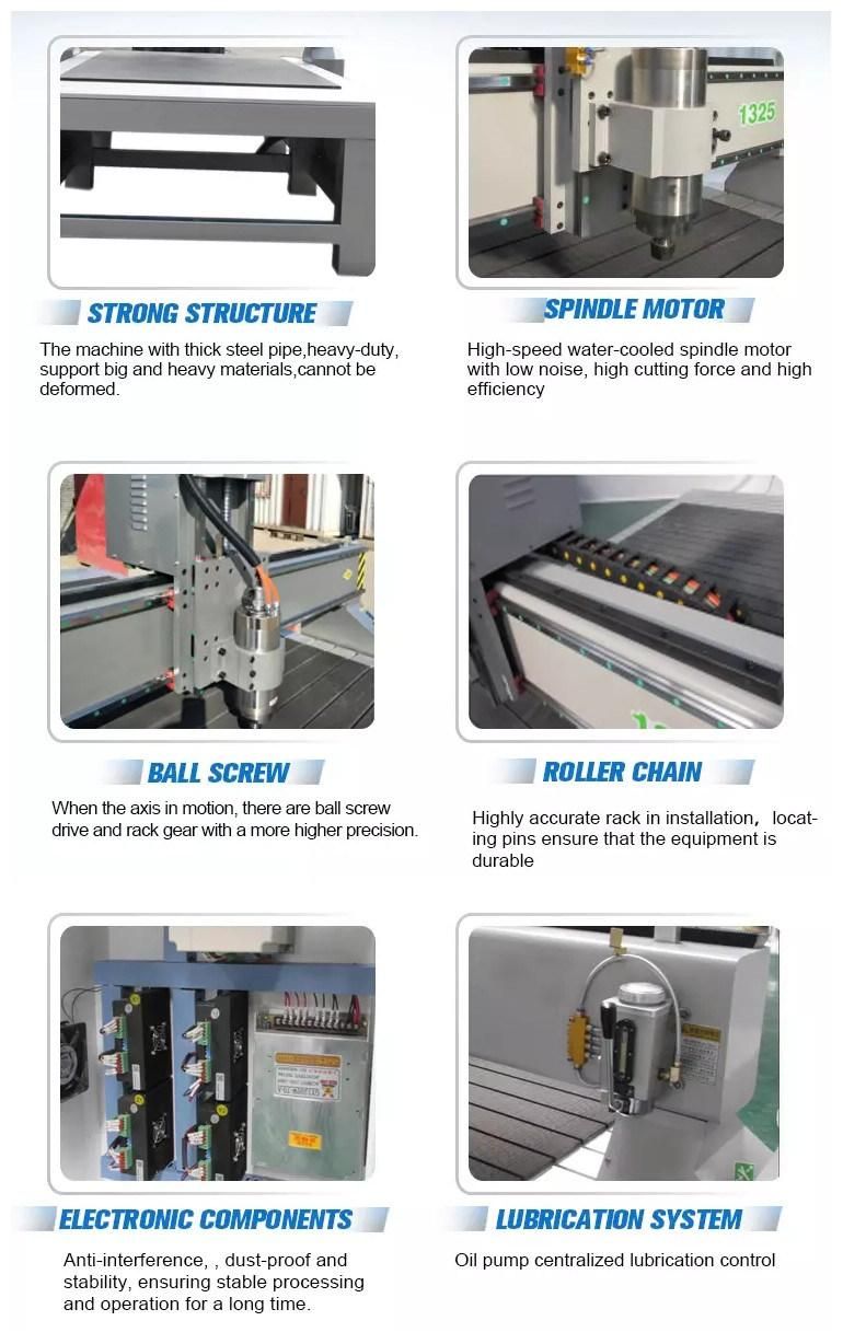 1325 Wood CNC Router Machine Price for Woodworking Panel Furniture Cabinet Making
