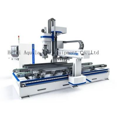 CNC Nesting Machine 5 Axes Machining Center with Atc