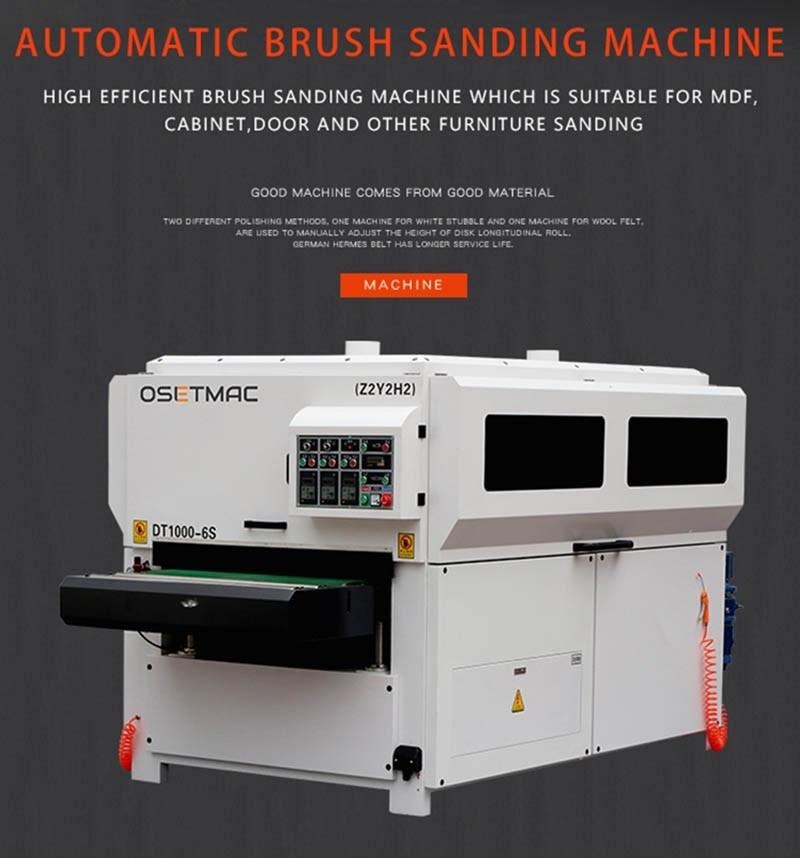 Brush Sanding Machine DT1000-6S Woodworking Machinery