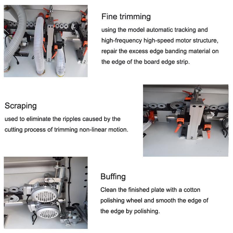 Mf360 Laminate Particle Board Cutting Trimmer Auto Edge Banding Machine Edge Bander Machine