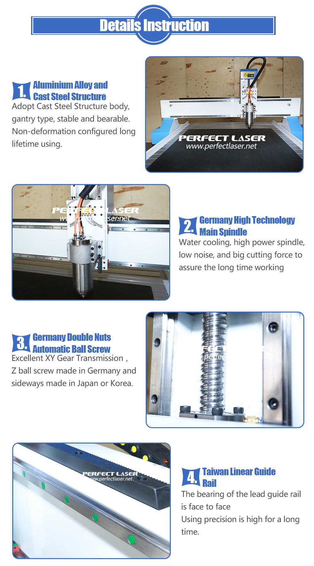 Professional China Metal Stone Wood Engraving CNC Router