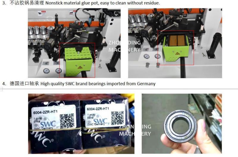 Mf450p Automatic Edge Banding Machine with Pre-Milling