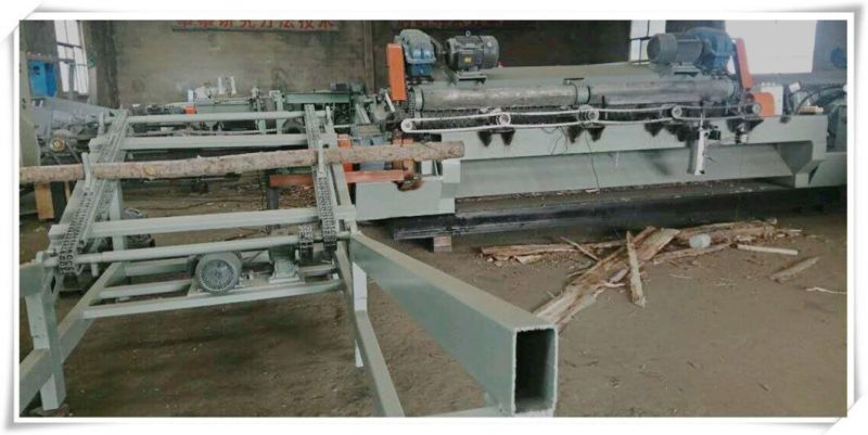 Woodworking Veneer Rotary Spindleless Peeling Machine with Remote-Control System