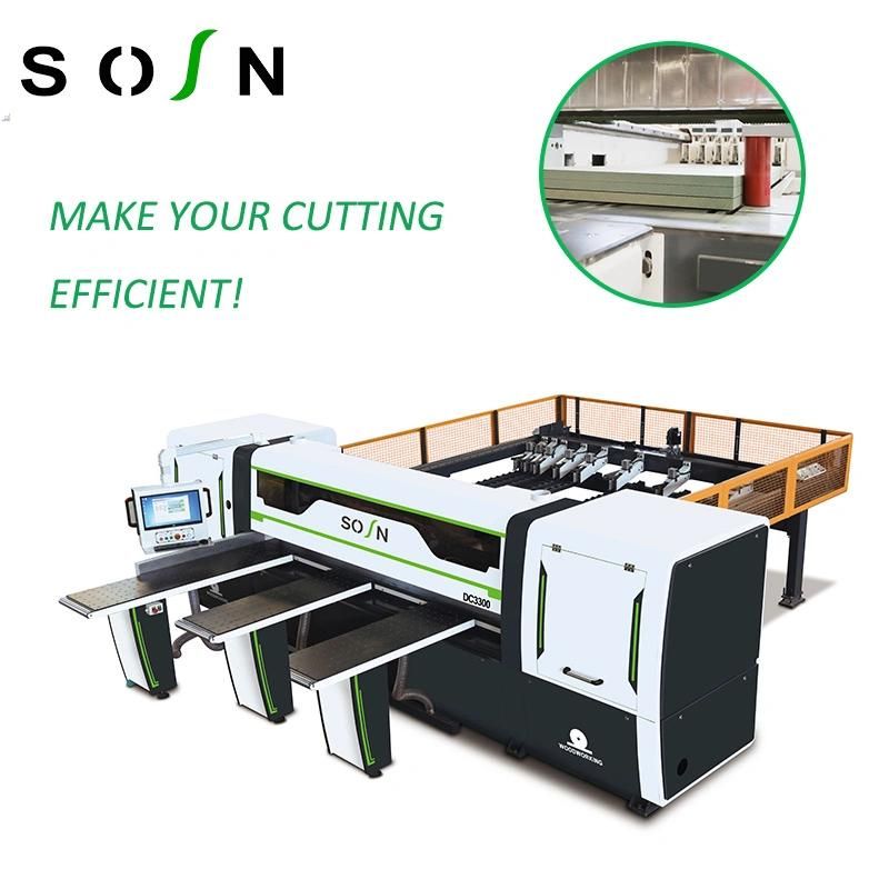 Wood Cutting Machine Automatic Beam Saw Computer Panel Saw