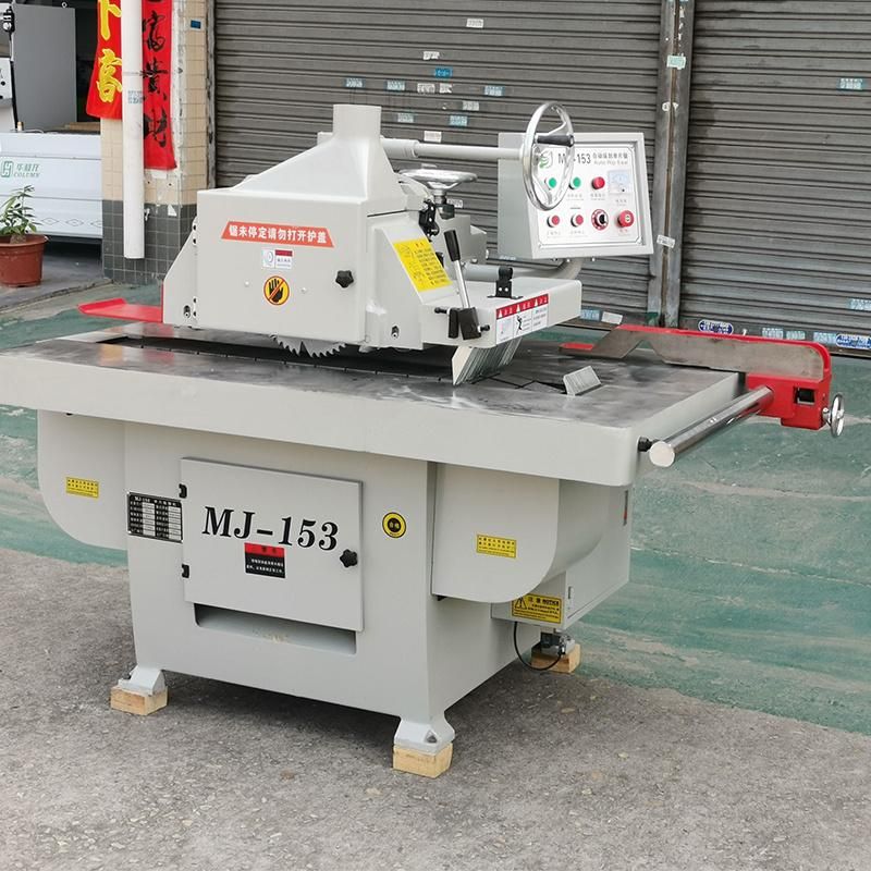 Mj153 Best Quality Woodworking Rip Saw Machine with Infrared