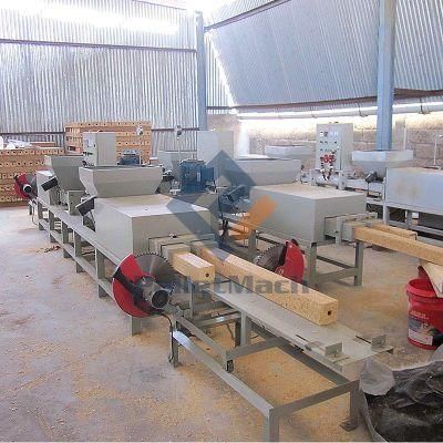 Double Head Pressed Sawdust Block Press Machine