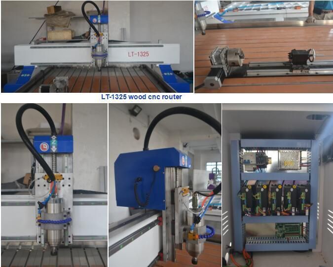 Wood CNC Milling Machine CNC Router 1325 4X8′ 3kw Woodworking DIY for Aluminum