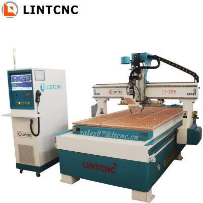 1325 2030 Atc CNC Woodworking Engraving Router Wood Carving Machine with Hqd 9.0kw Spinlde 8 Tools for Furniture Cabinets Making