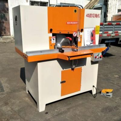 High Quality Double Knife 45 Degree Angle Aluminum Frame Cutting Machine