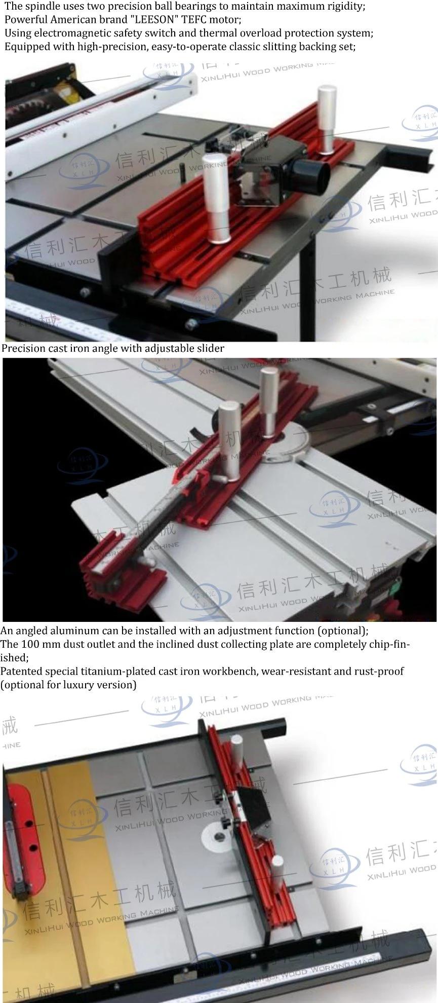 High Precision Wood Sawing and Milling Multi-Function Equipment with Slotting and Milling