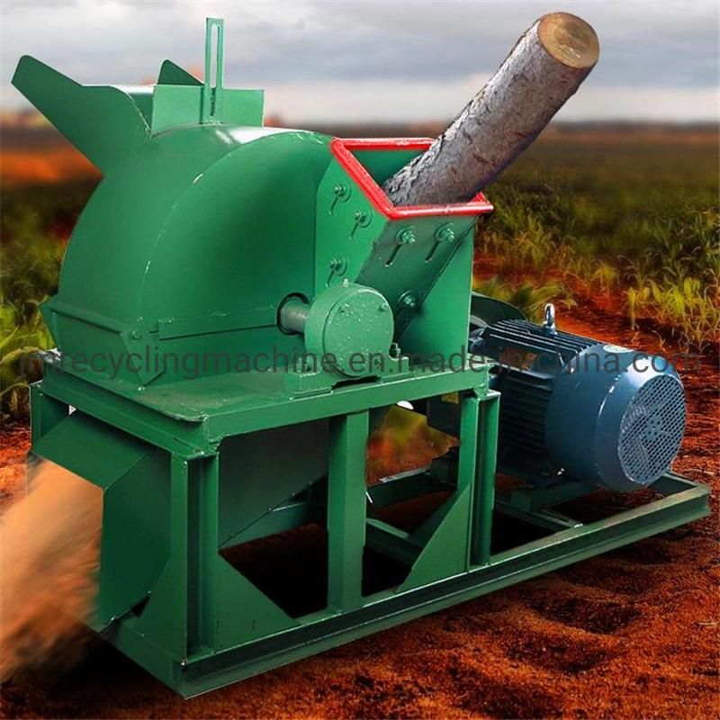 Multifunction Waste Wood Logs / Trunks / Reed Poles / Leaves Crusher for Recycling