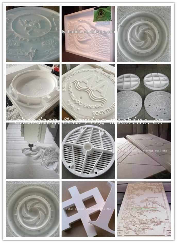 Servo Motor Sculpture Wood Carving CNC Router Machine