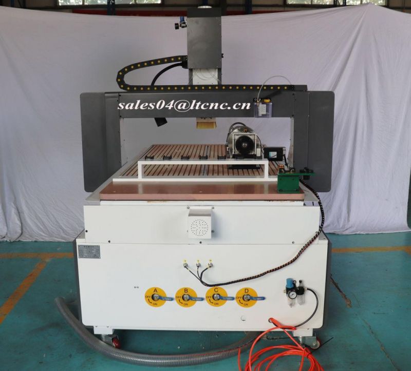 6090 1212 9015 CNC Router with Waterjet Cutting Cooling System Atc CNC Milling Machines Steels