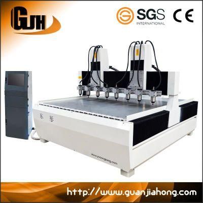 Woodworkig Machinery Double Head Multi Spindle Wood CNC Router CNC Carving Machine