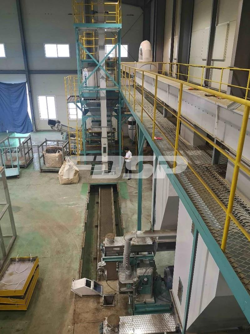 Straw Peanut Shell Pellet Forming Line