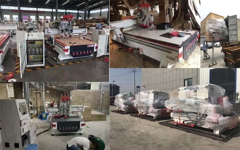 Shanlong Controller 6kw Factory Woodworking CNC Router Machine