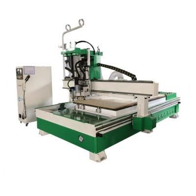 Multihead 3 Heads CNC Router Woodworking Furniture Engraving Machine