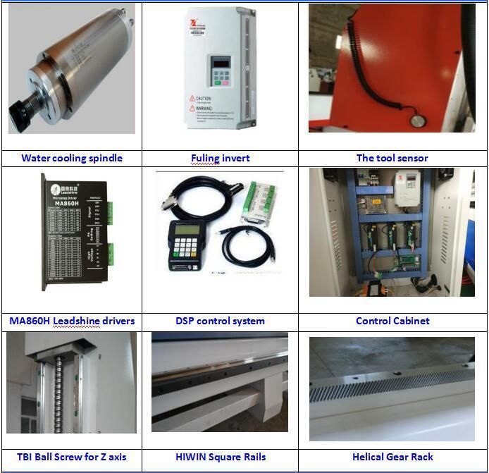 Cheap 4.5kw Spindle Stone CNC Router 1325 for Marble Engraving and Cutting Stone