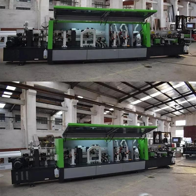Ws486DJ Woodworking PVC Edge Bander Machine Automatic Edge Banding Machine with End Cutting