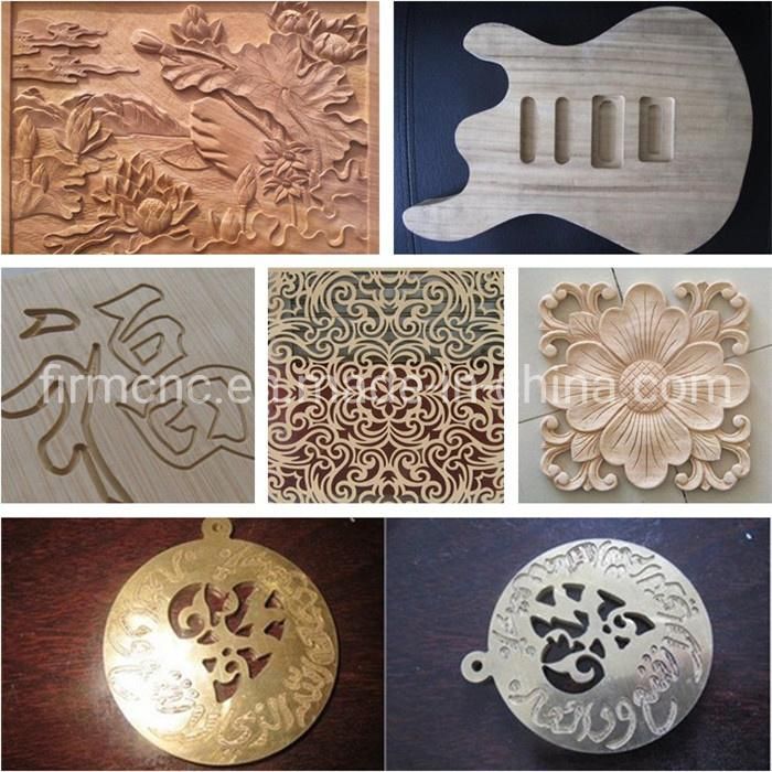 Air Cooling 3 Axis MDF Wood CNC Router for Furniture Wood Door CNC Carving