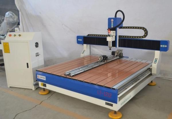 Mini CNC Router 4 Axis 1212 Engraving Machine with Rotary Axis for Sale