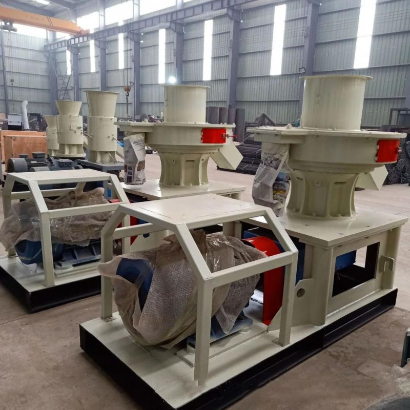 Vertical Biomass Fuel Wood Pellet Mill Straw Sawdust Granulator