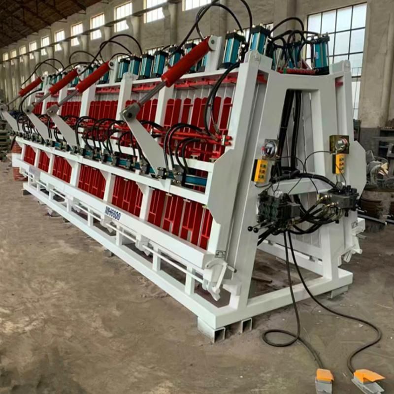 Wood Panel Beam Hydraulic Press Machine Four Side Rotary Clamp Carrier Composer