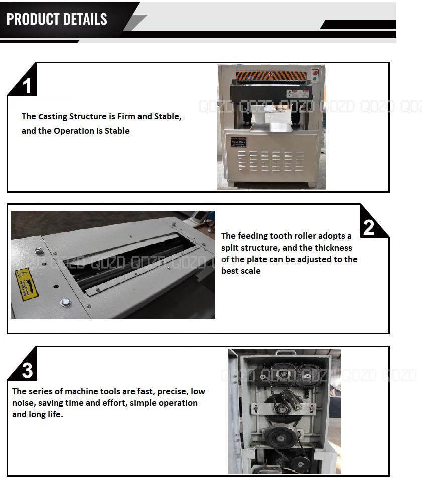 Wood Planer Jointer Surface and Thickness Planner