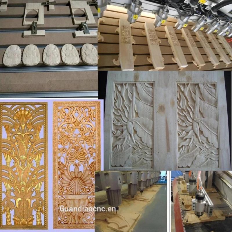 CNC Router for Woodworking with Double Spindles Independent