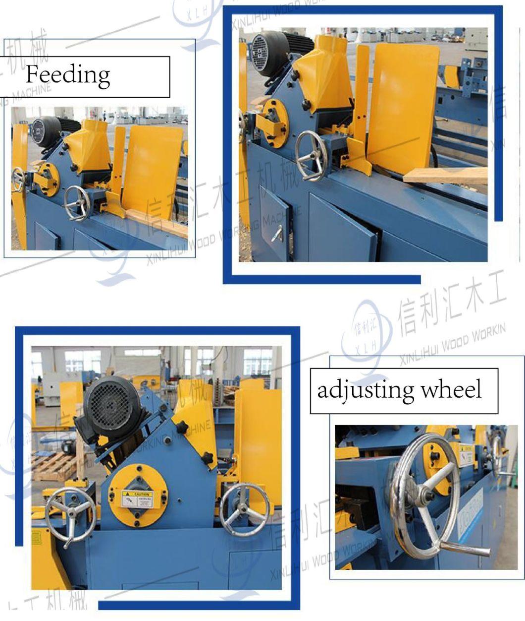 Automatic Wood Double End Chamfer Machine Base Plate Trimming Machine