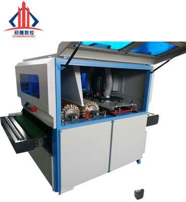 Good Woodworking Machinery Tool Three Sides Sanding Machine/Wood Brush Sanding Machine /Woodworking Polishing Machine