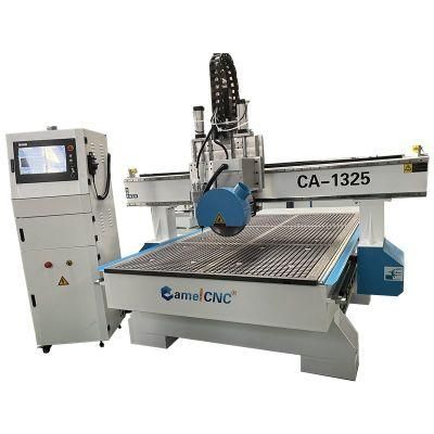 Saw Cutting CNC Router 4 Axis Vacuum Table CNC Router