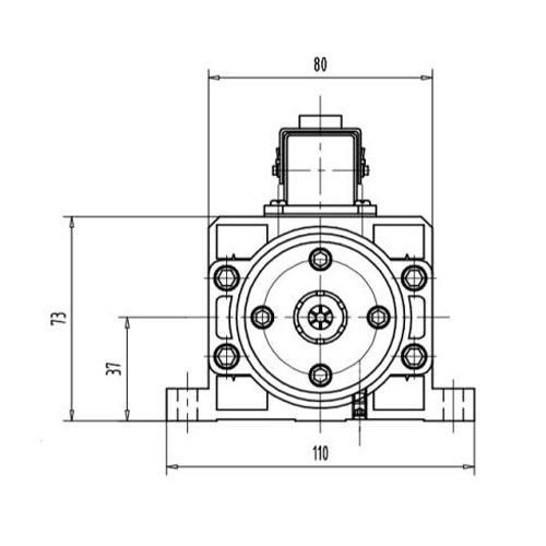 Constant Torque Air Cooled Spindle with Er20 18000rpm 1.5kw Spindle CNC