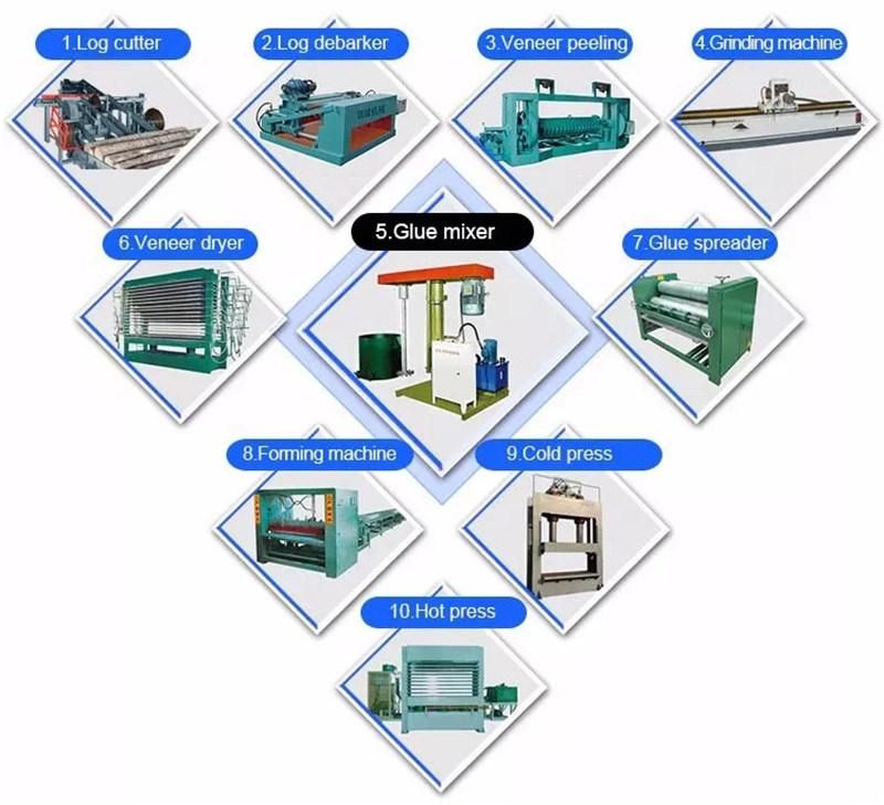 400/500/600t 15 Layers Plywood Hot Press Machine