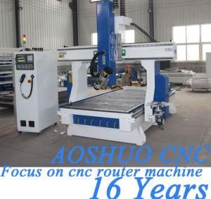 3D Wood Furniture CNC Machine, Wood CNC Router Machine 4&5 Axis for Chipboard, MDF, Woodworking