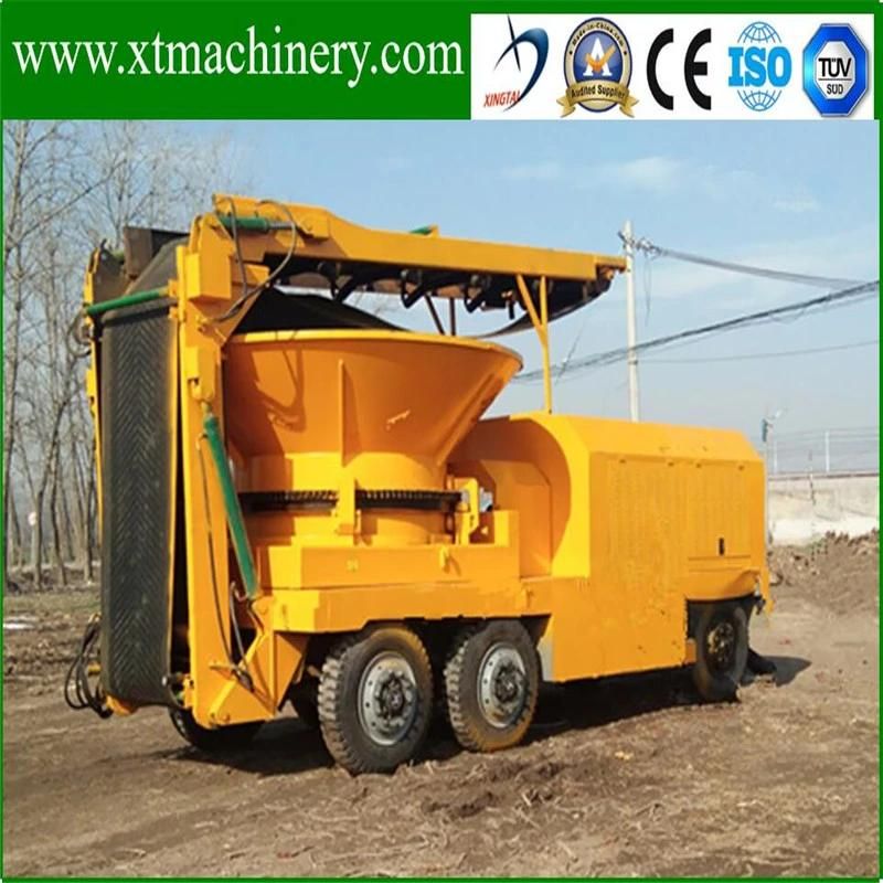 17ton Machine Weight, Steady Continuously Working Performance Log Stump Grinder